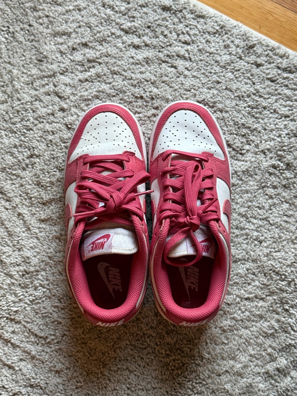 Pink Nike Dunks